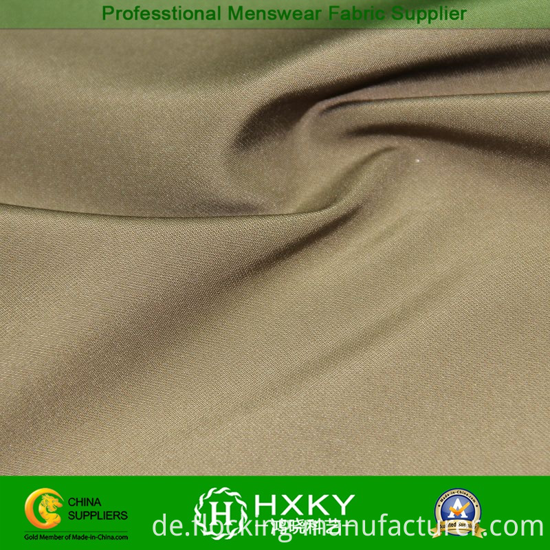Stretch Poly Fabric with Bicolor Design for Men's Jacket